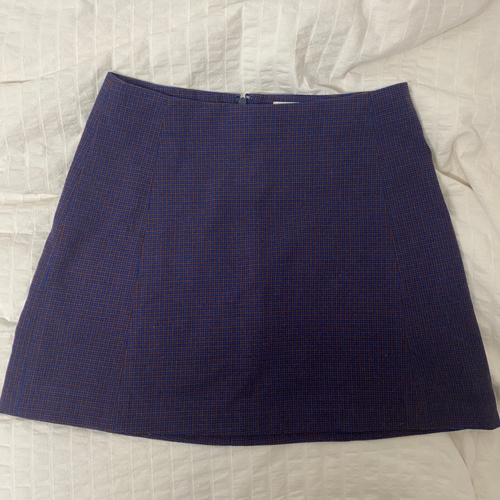 Sunday Best Plaid Mini Skirt
